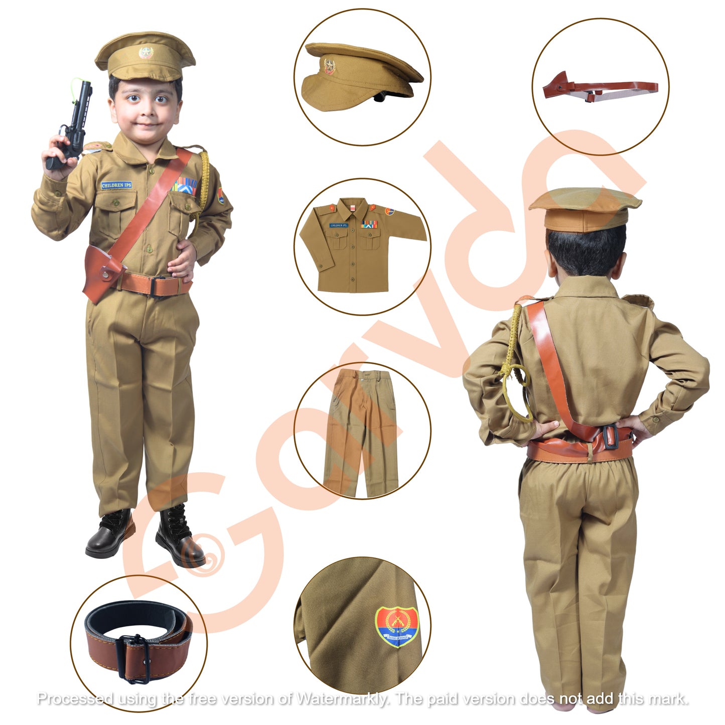Sarvda Police Dress - With Accessories
