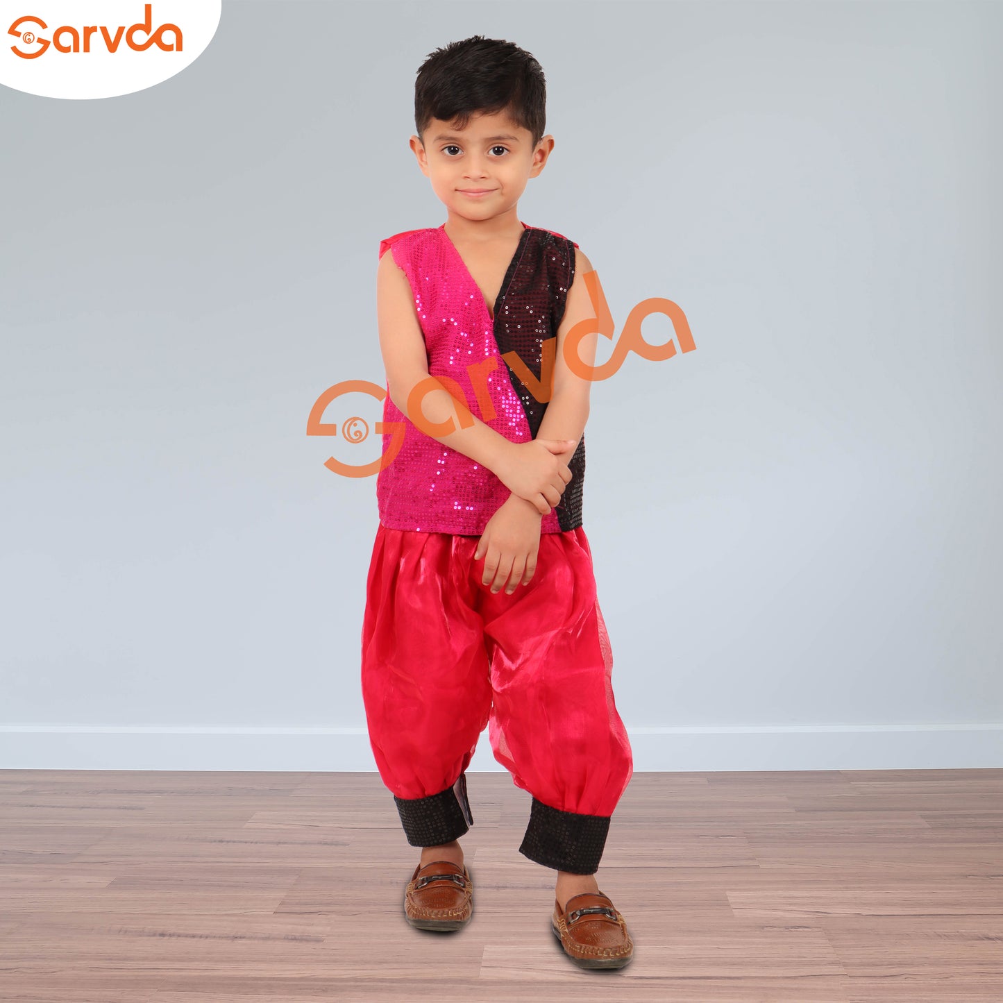 Western Black /Pink Boy Costume