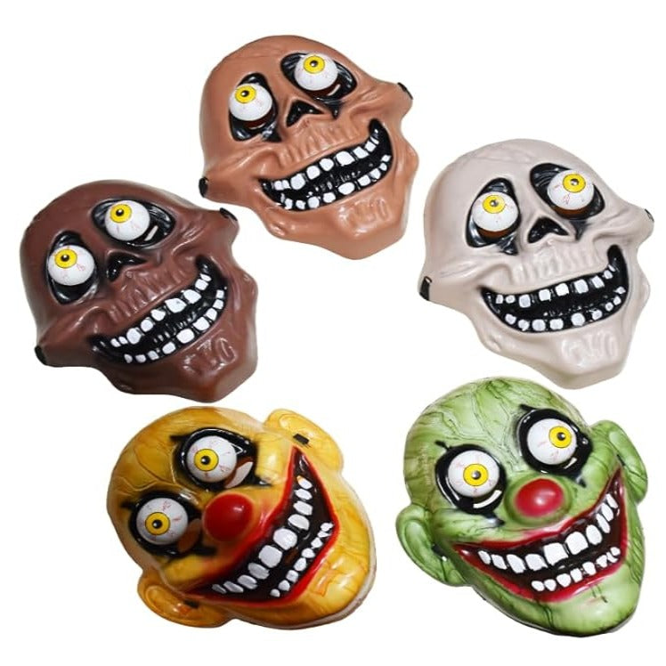 eye ball horror mask pack of 5 random colour