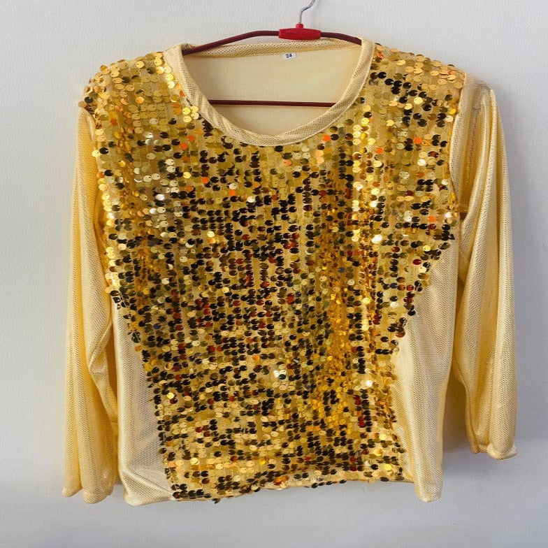 T-shirt Golden Sequence Costume