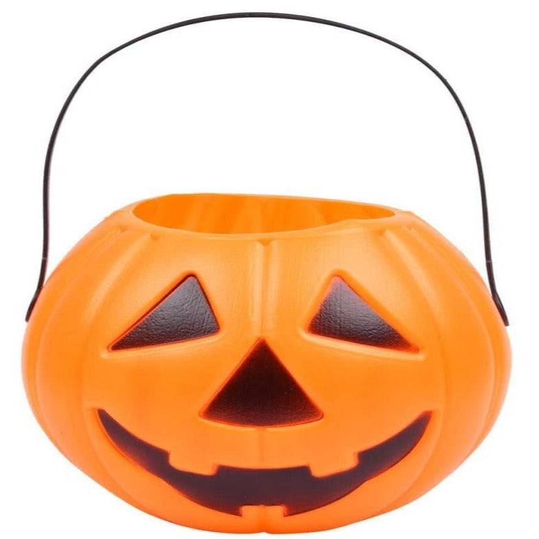 Halloween Plastic Pumpkin Small