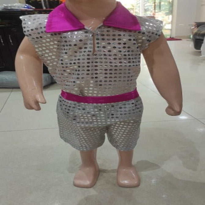 Western Pink Retro boy Costume Set