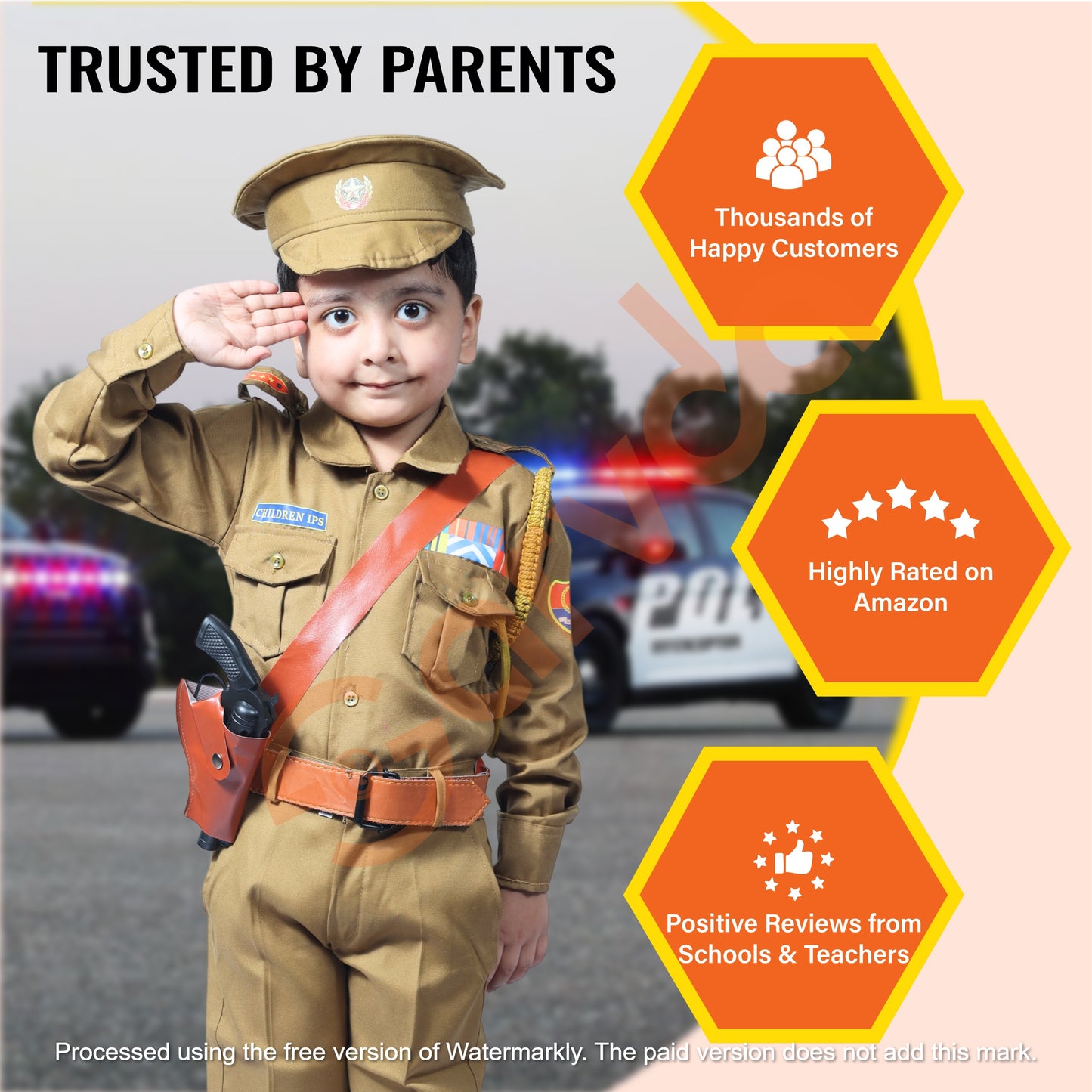 Sarvda Police Dress - With Accessories