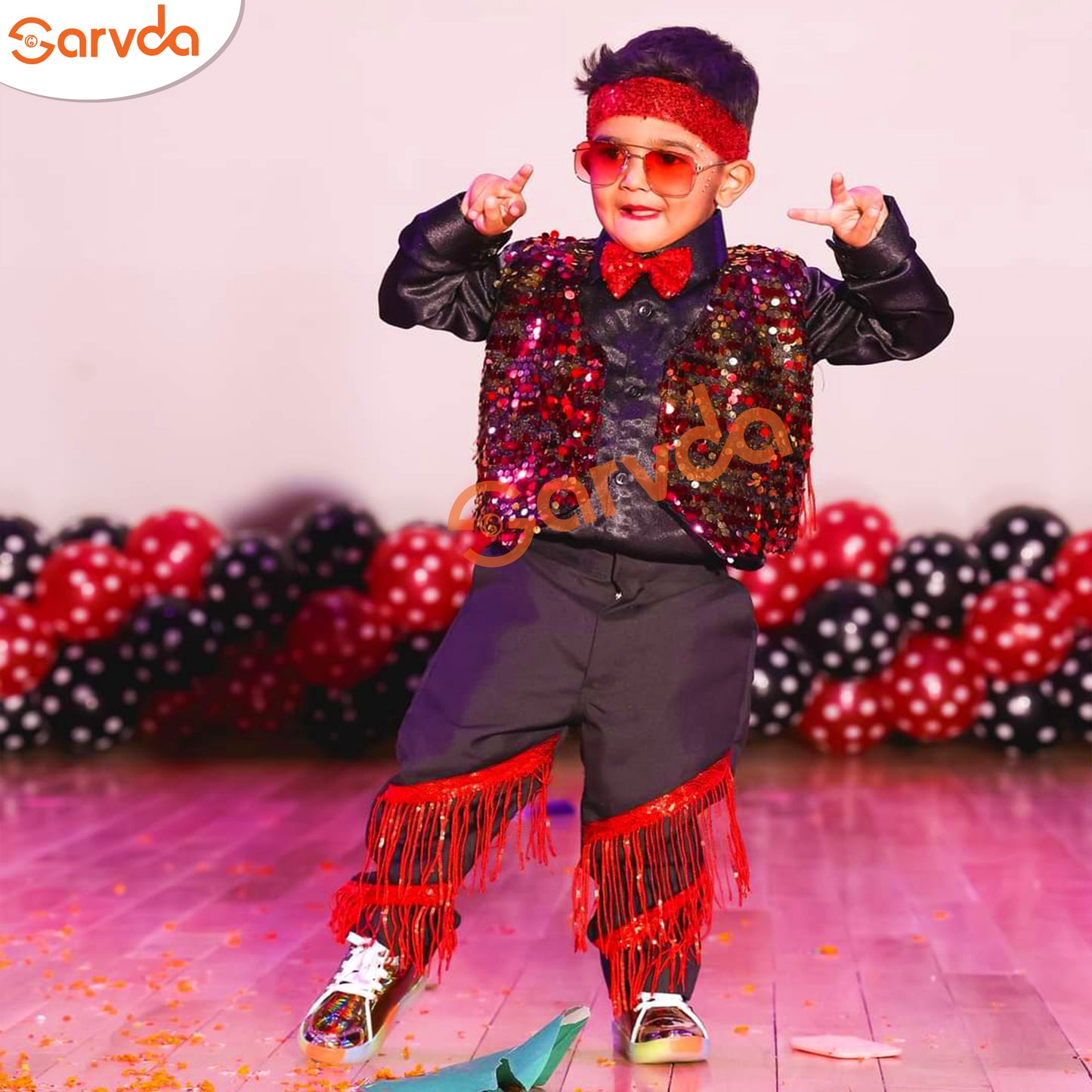 Black Shirt, Pant, Waist Coat