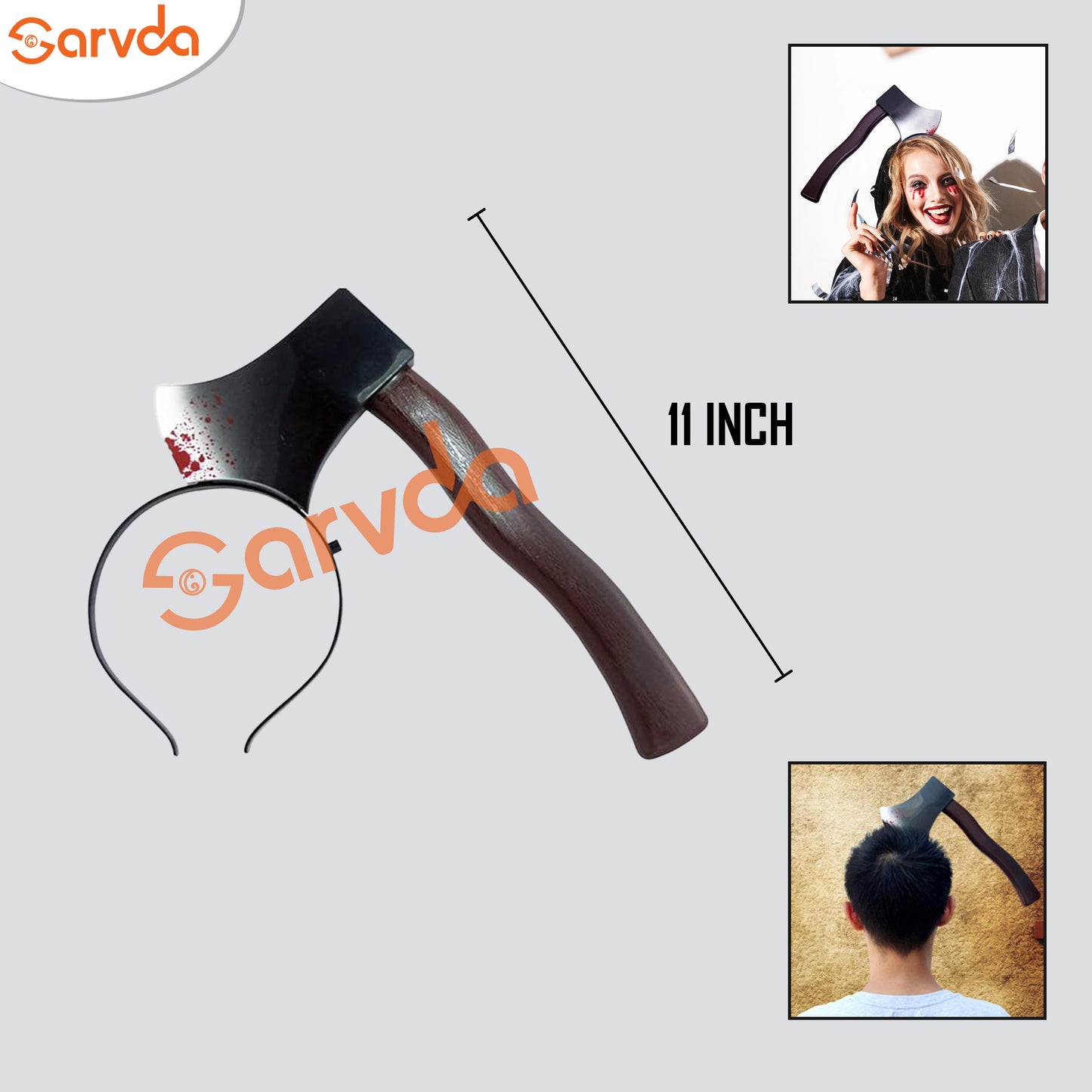 Halloween Fake Axe With Hairband