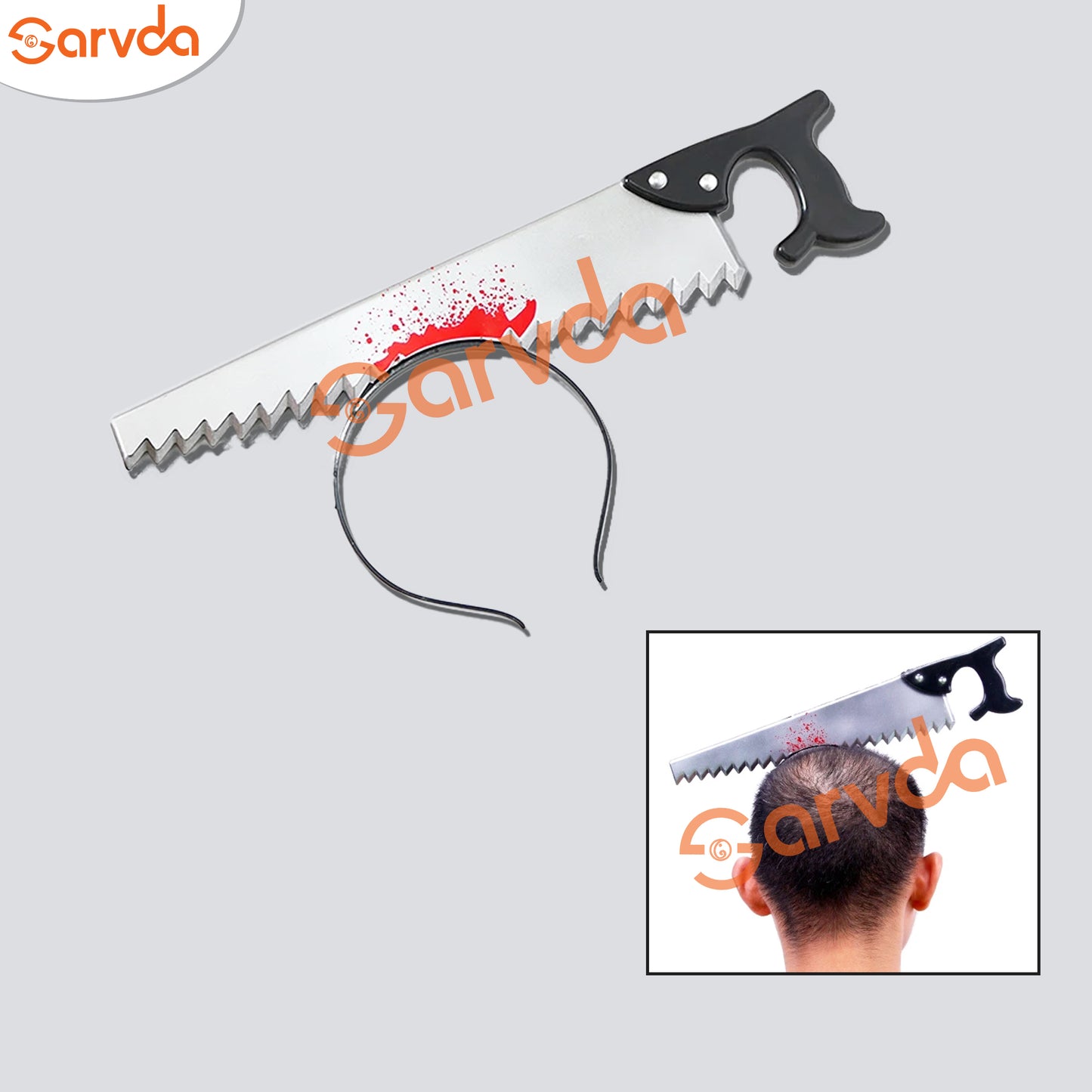 Halloween Fake Saw With Hairband