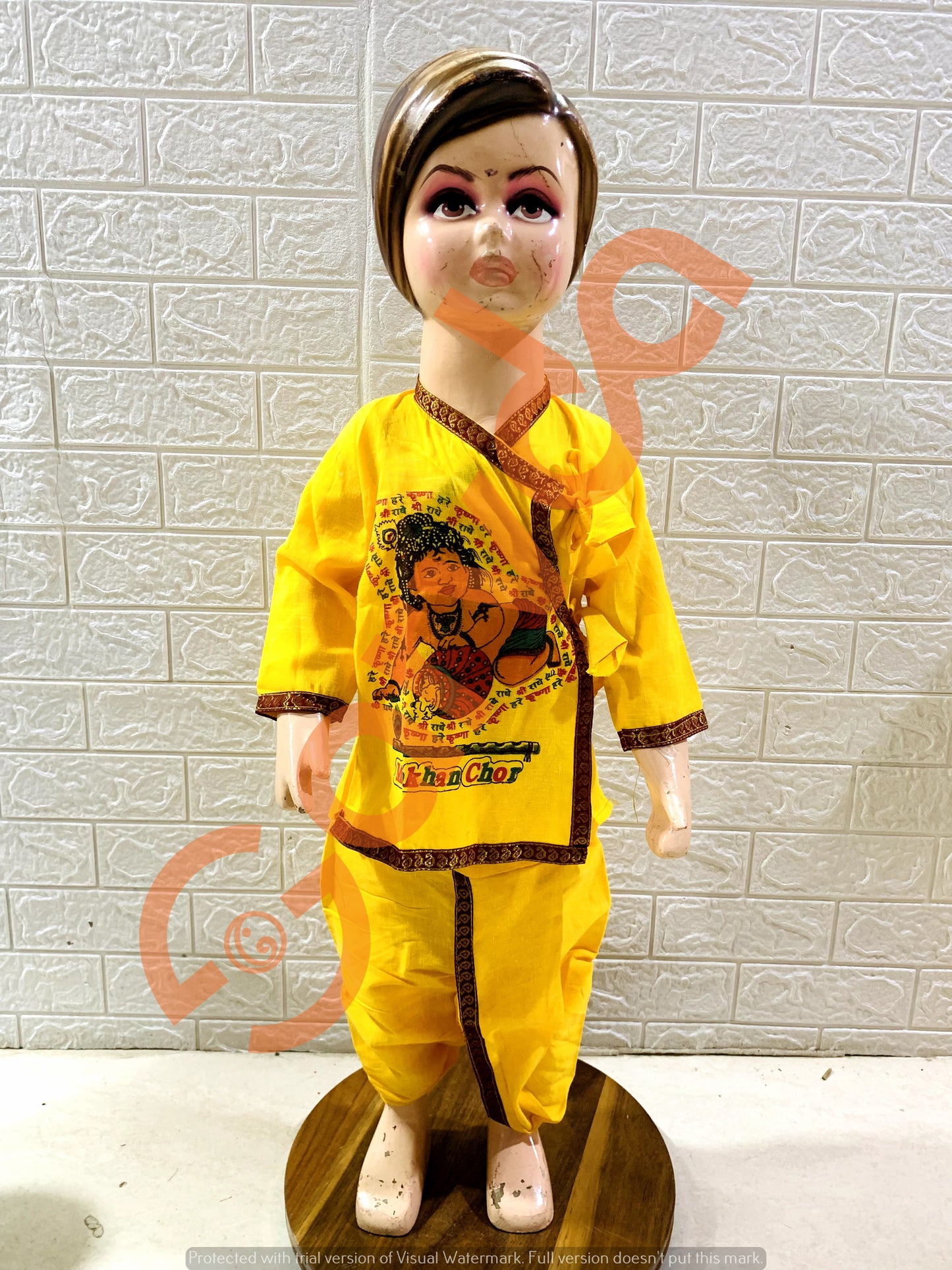 Makhanchor Krishna Costume - Single pcs