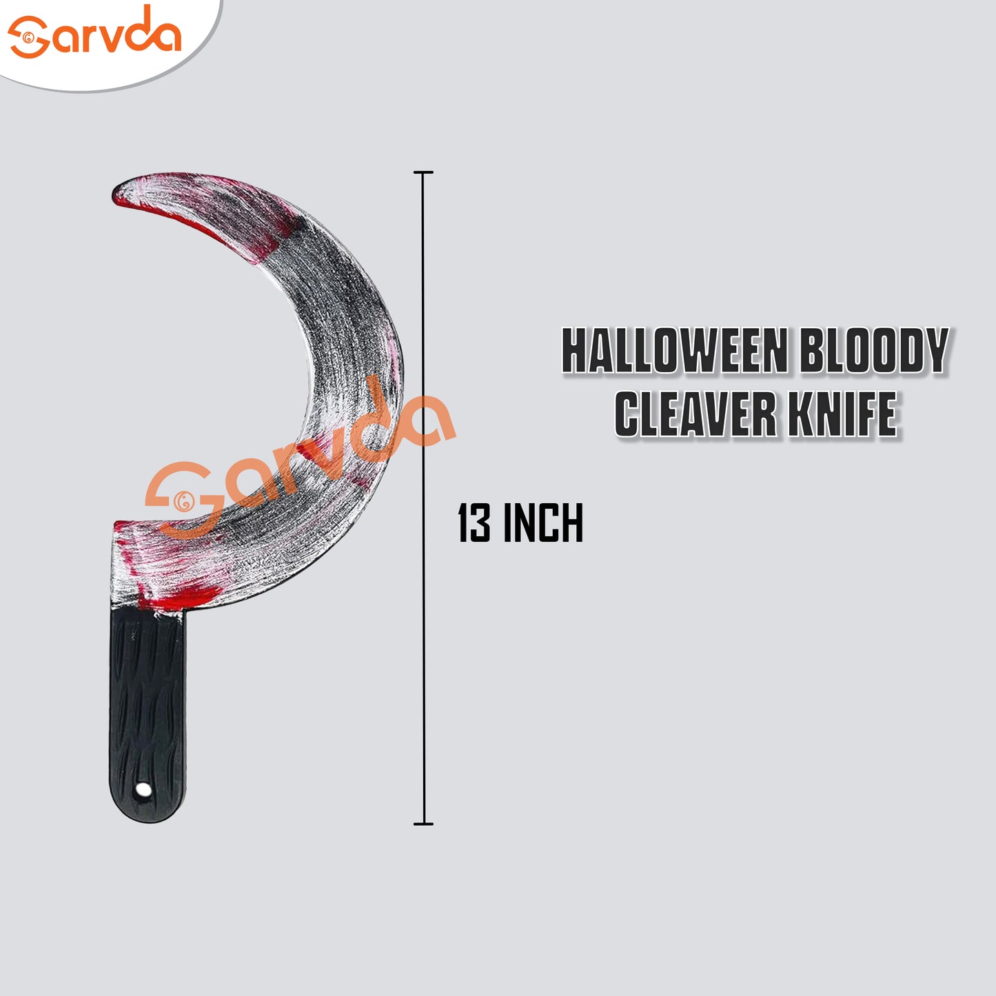 Halloween Bloody Cleaver Knife
