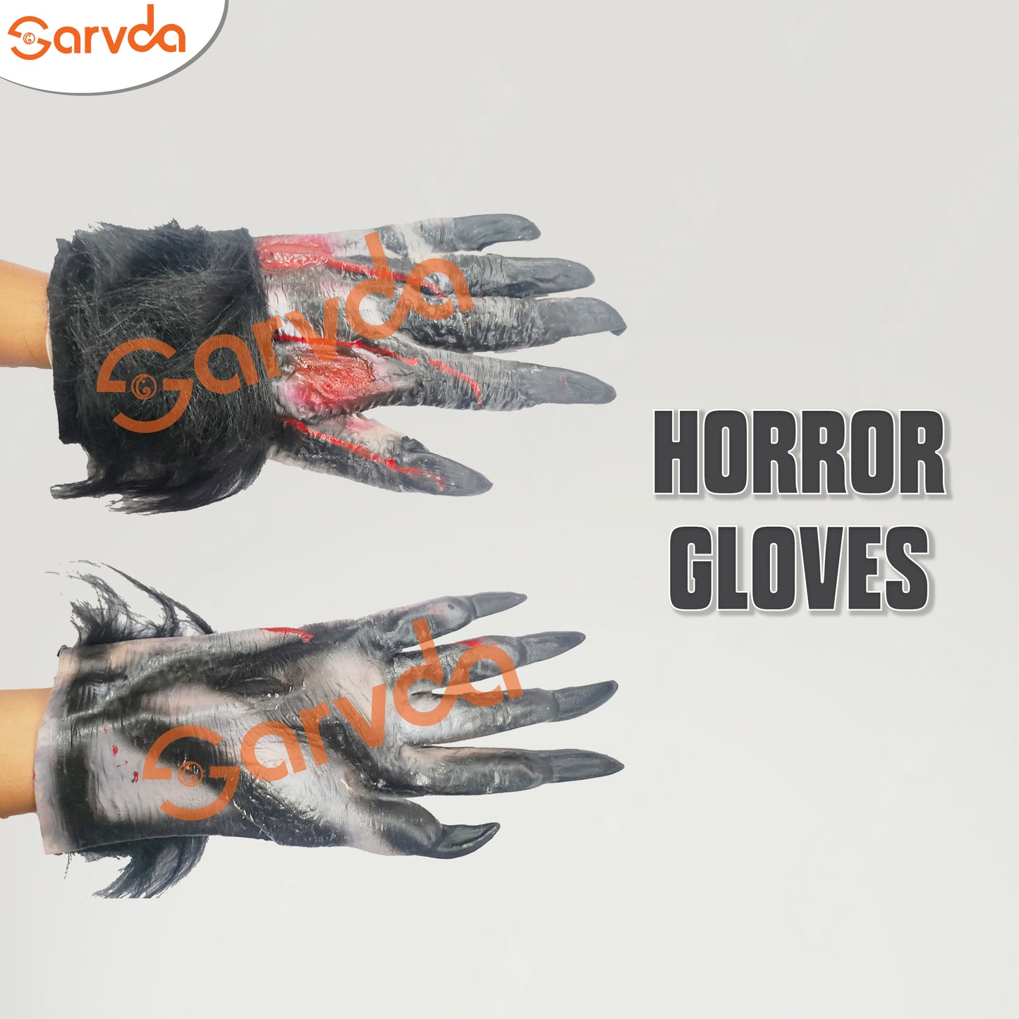 Halloween/ Horror Fur gloves