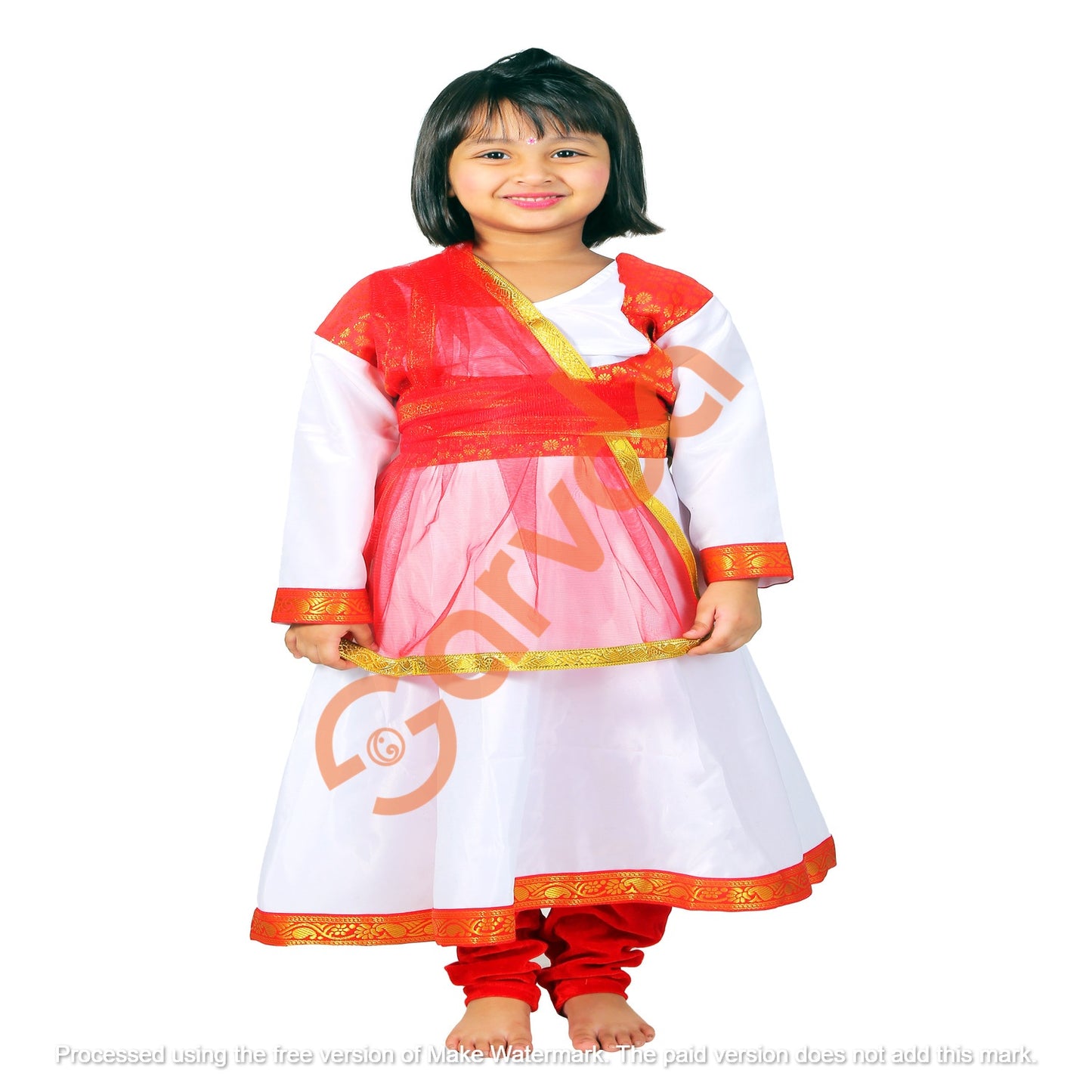 Kathak - Anarkali Suit, Velvet Leggings & Duppatta full set