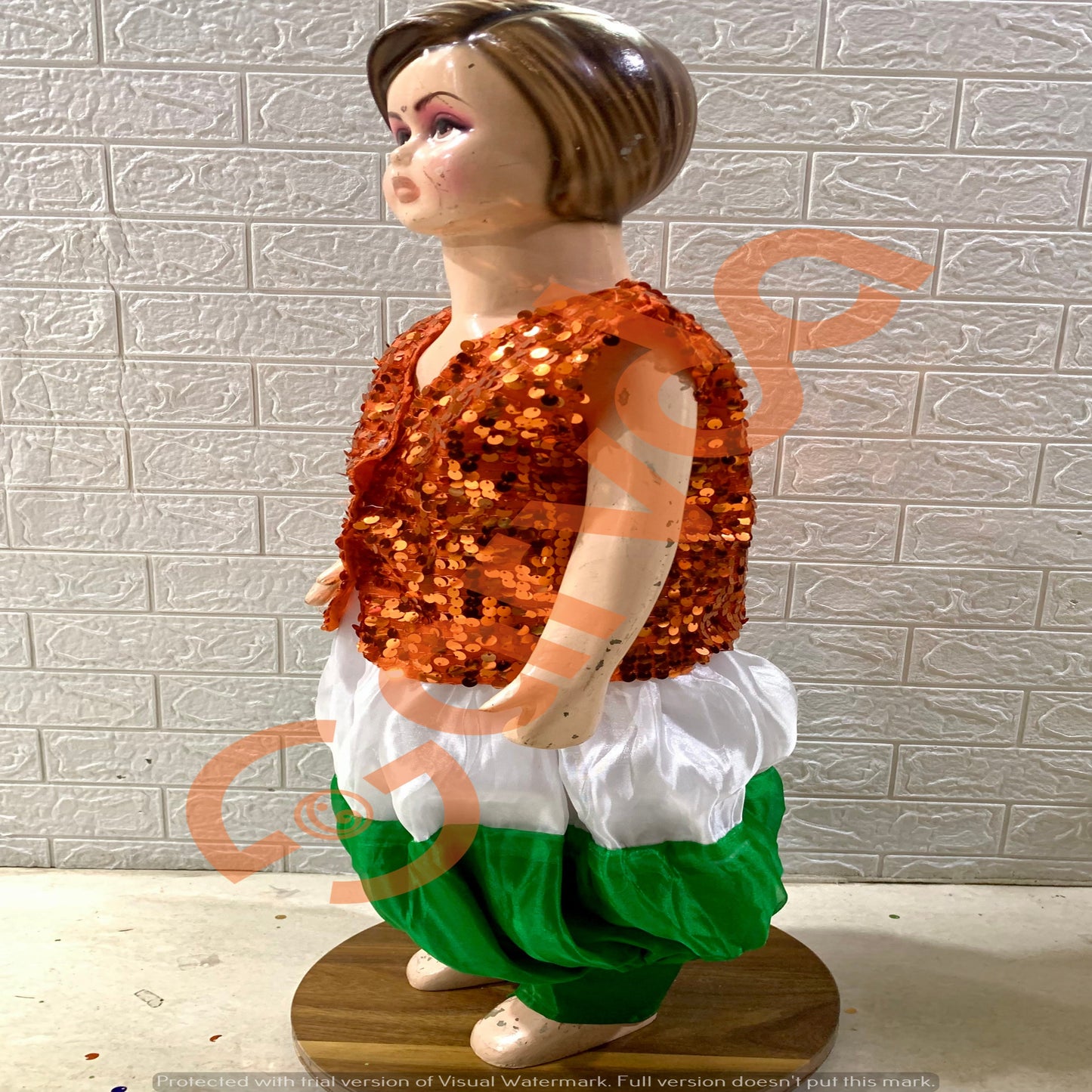 Tricolor Herum Jacket Set