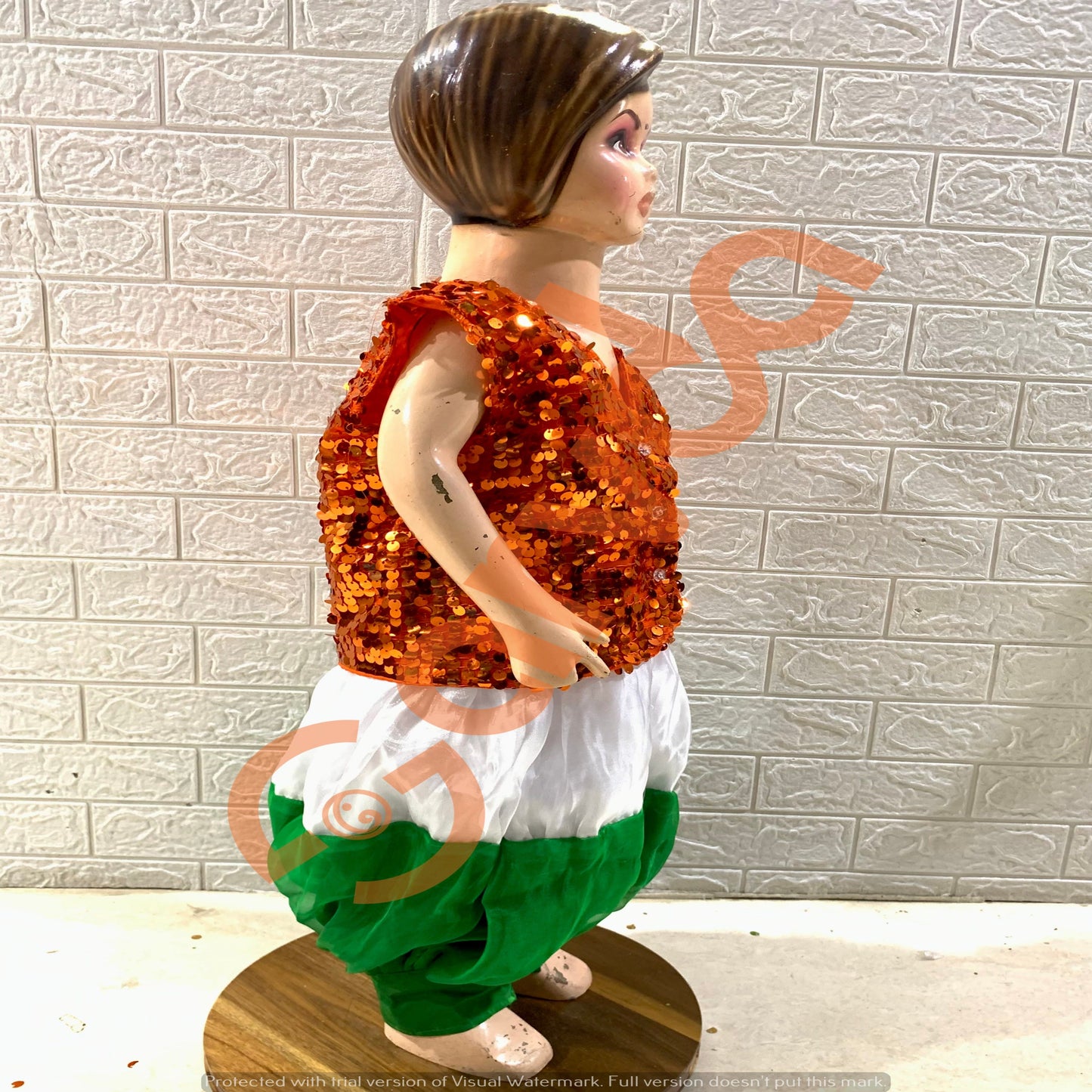 Tricolor Herum Jacket Set