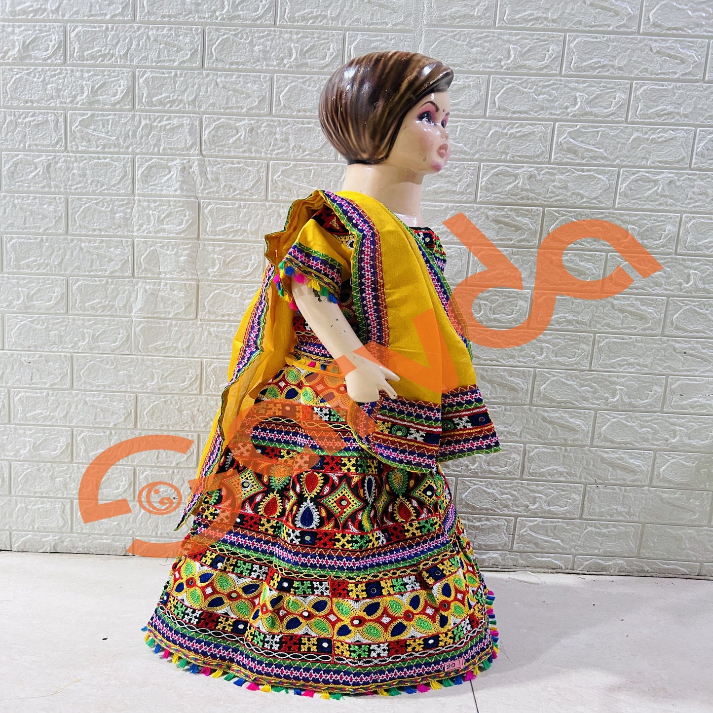 Full Work Chaniya Choli - Multicolour