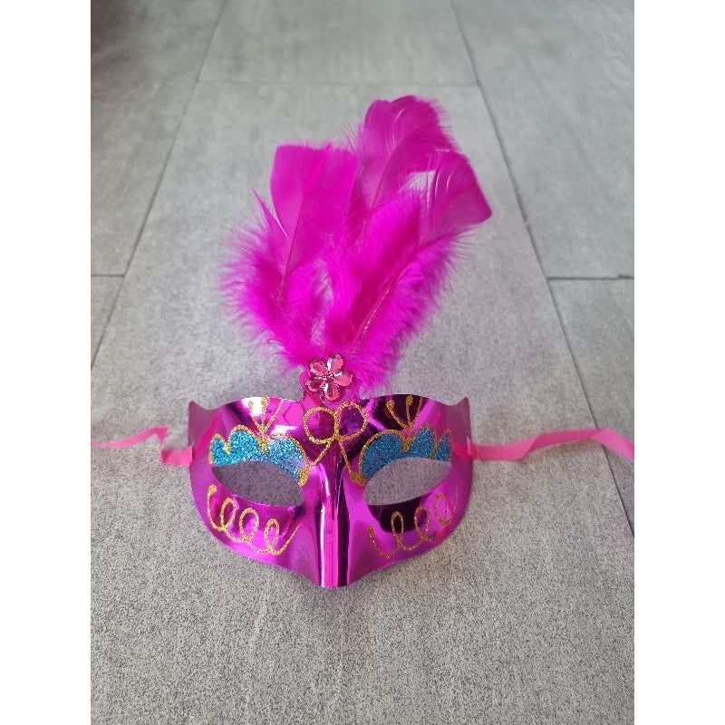 Party Mask Pack of 12 - Assorted Colour