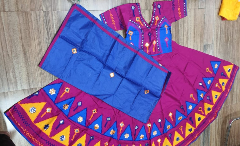 360 Lahenga Cotton Fabric - 0M