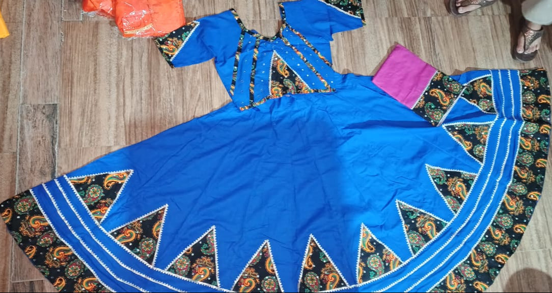 360 Lahenga Cotton Fabric - 0L