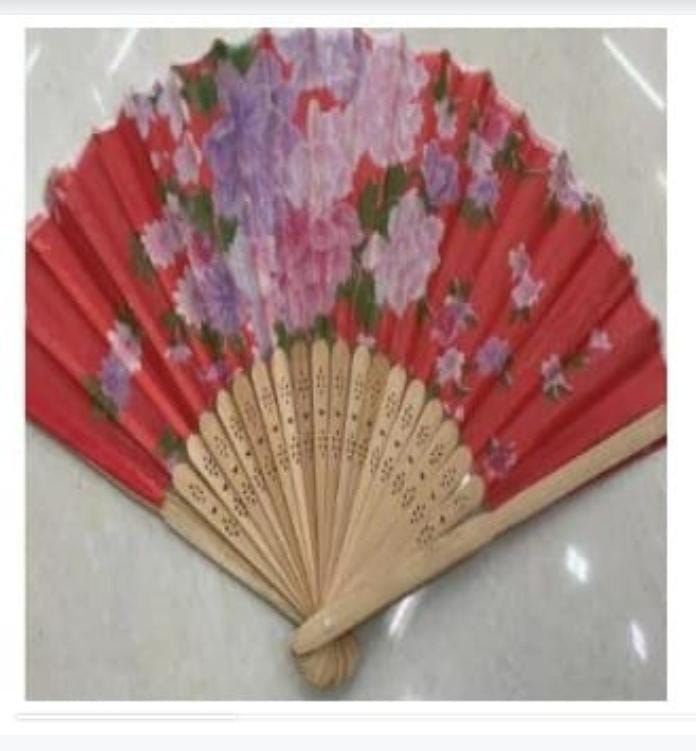 Chinese Fan - Multi colour