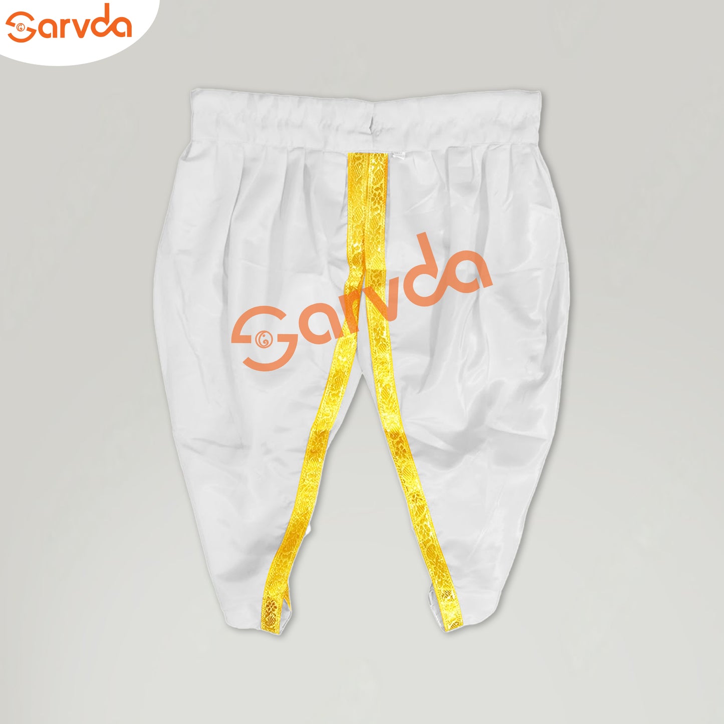 White Dhoti with Lace