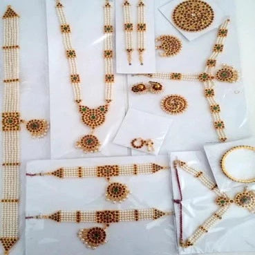 Bharatnatyam Jewellery Set