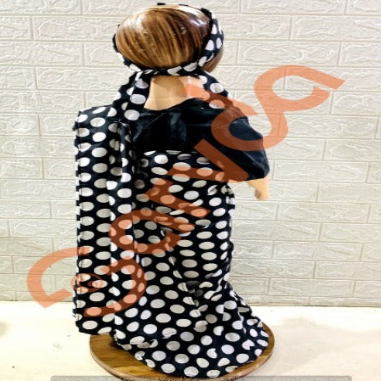 Polka Dot Saree Kids Costume