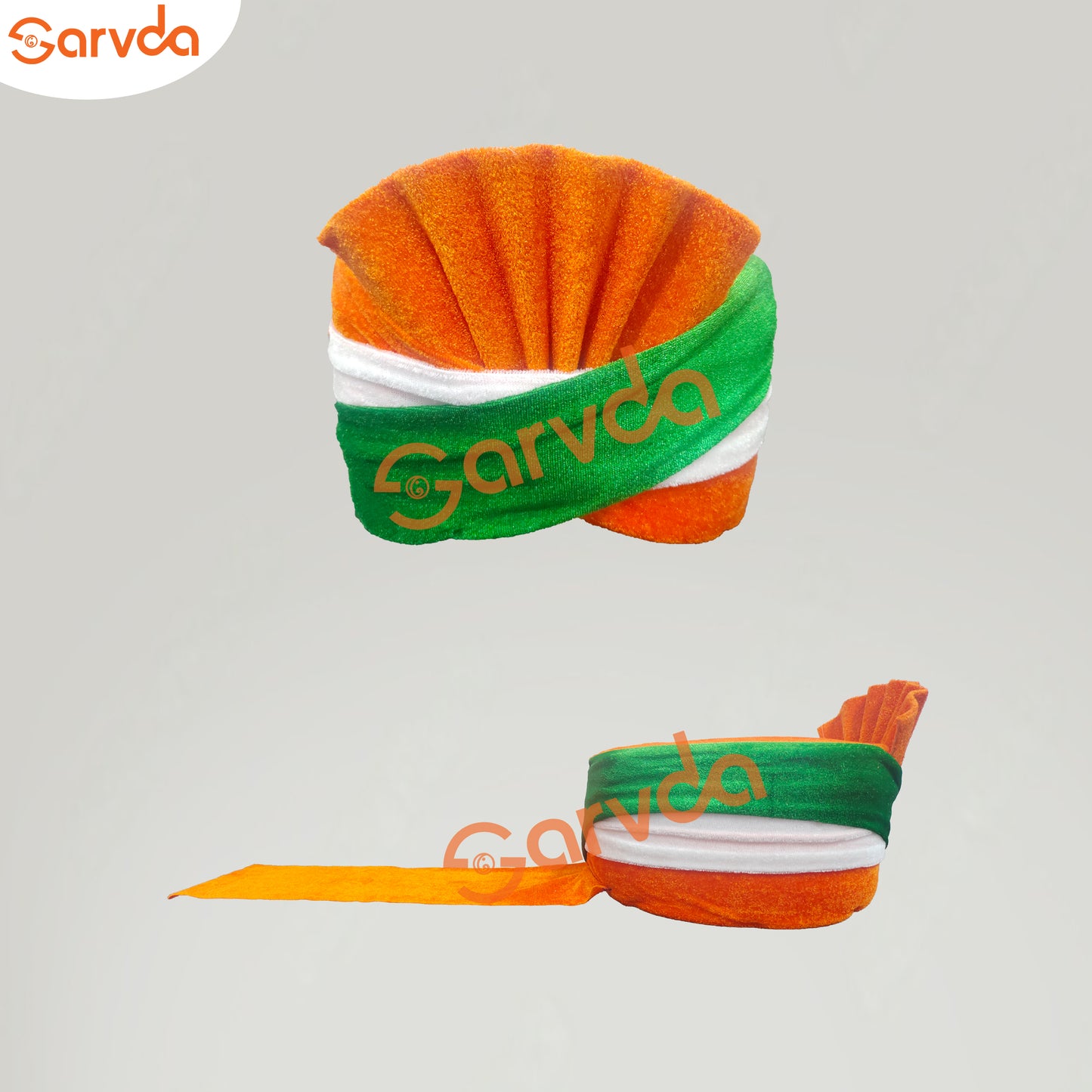 Tiranga Safa/ Pagri - (Heavy shipping rate may be increase)