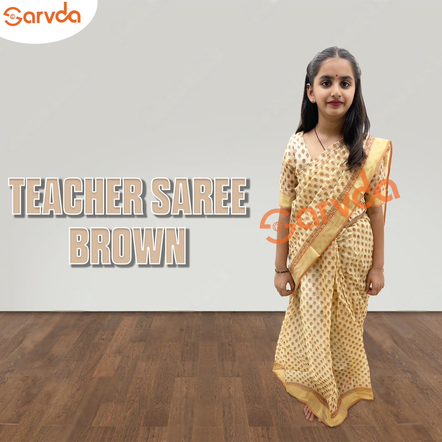 Teacher Saree For kids