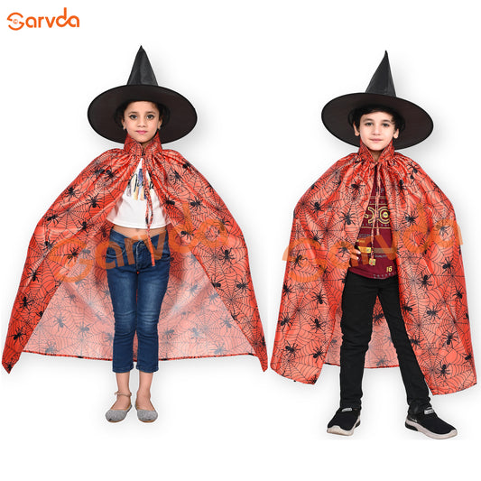 Halloween Orange Cape Without Cap