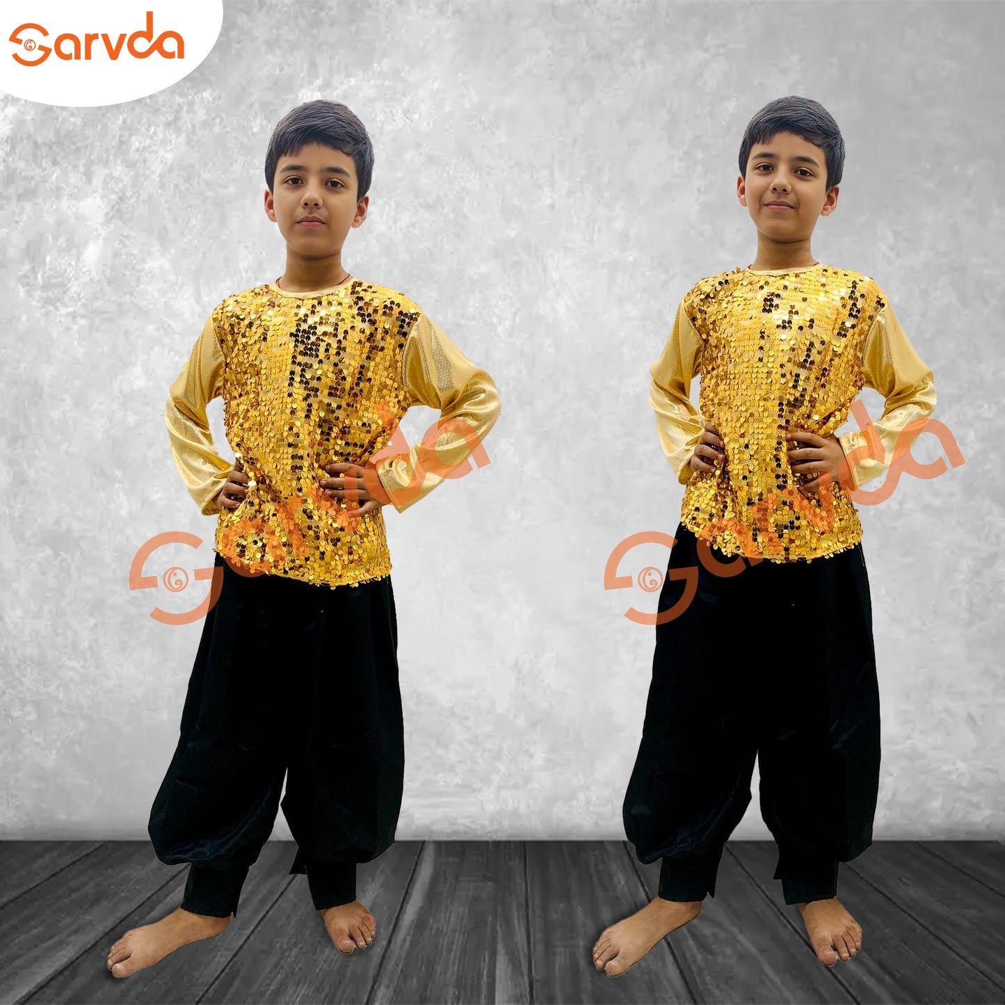 T-shirt Golden Sequence Costume