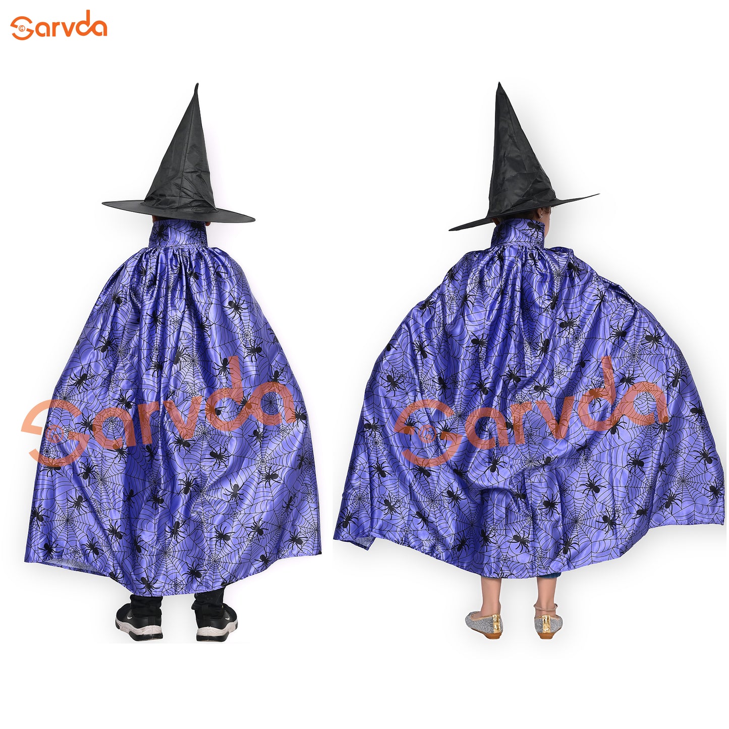 Halloween Purple Cape Without cap