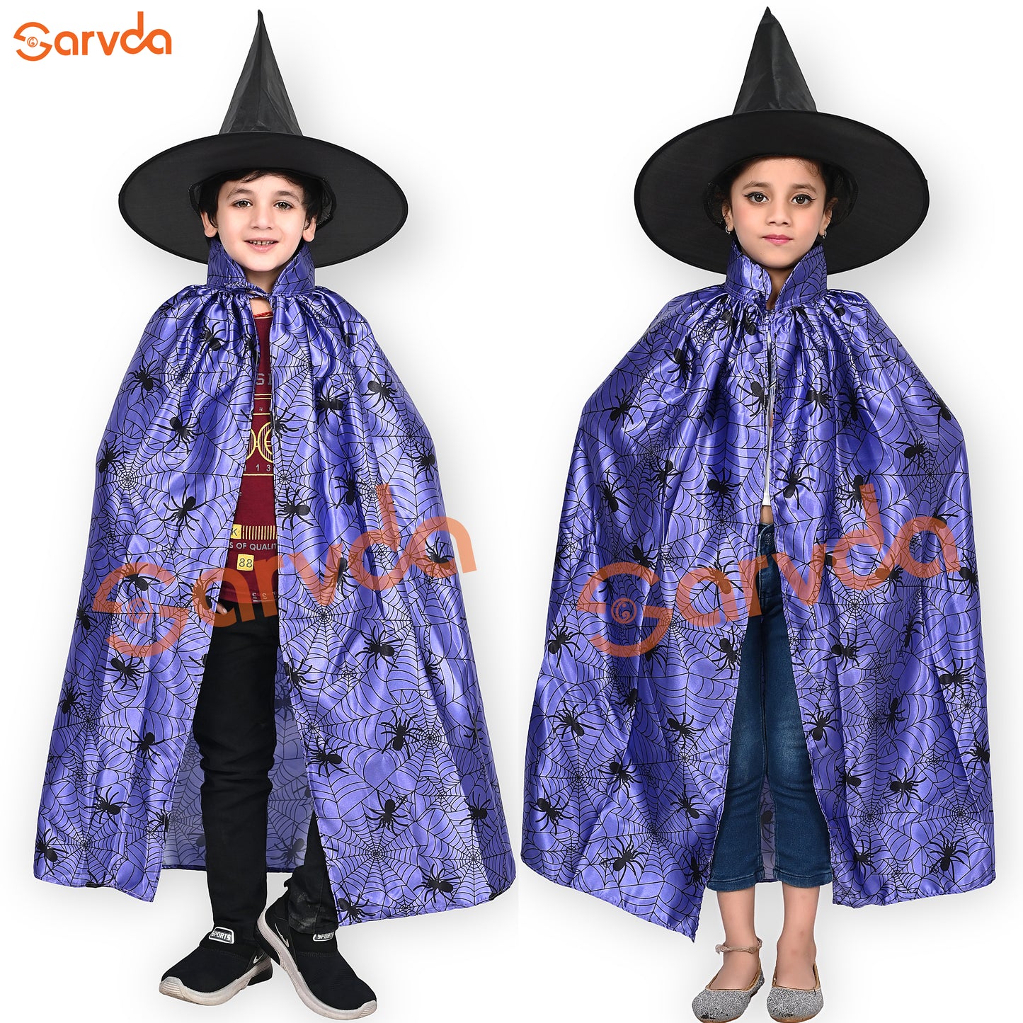 Halloween Purple Cape Without cap