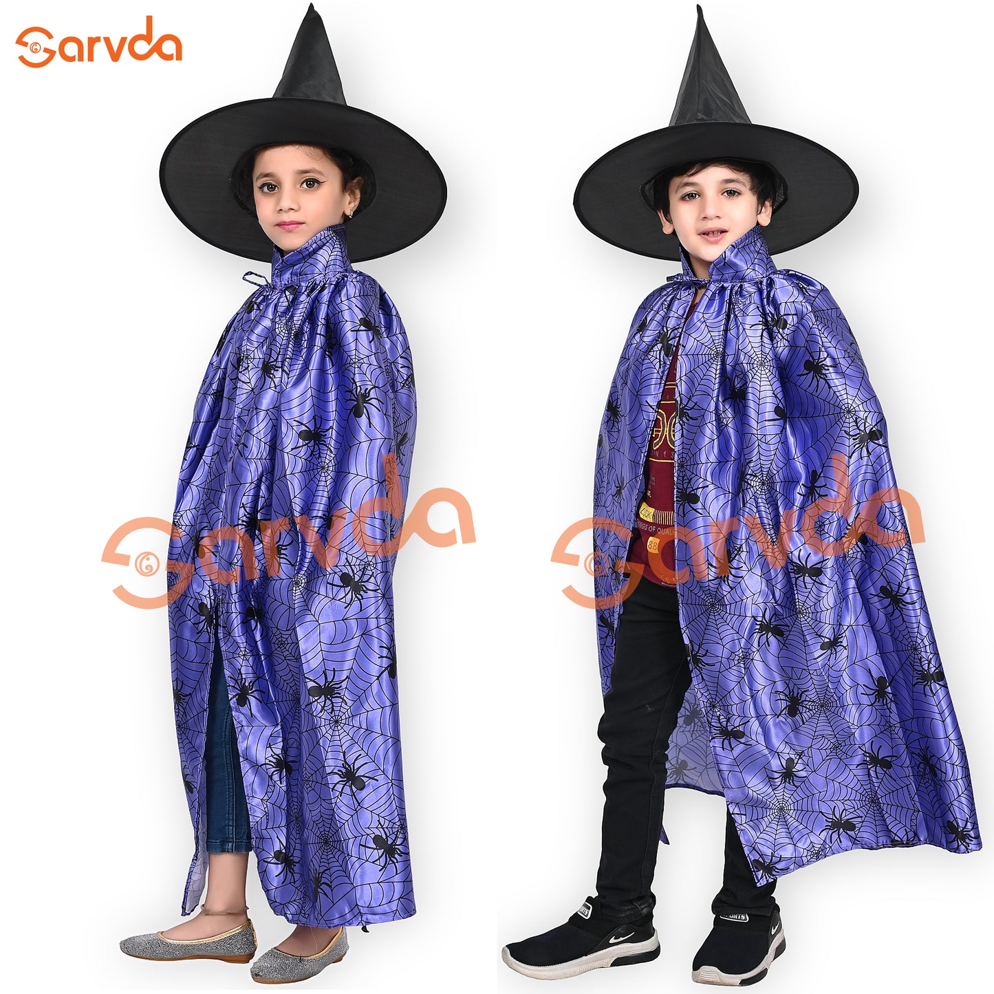 Halloween Purple Cape Without cap