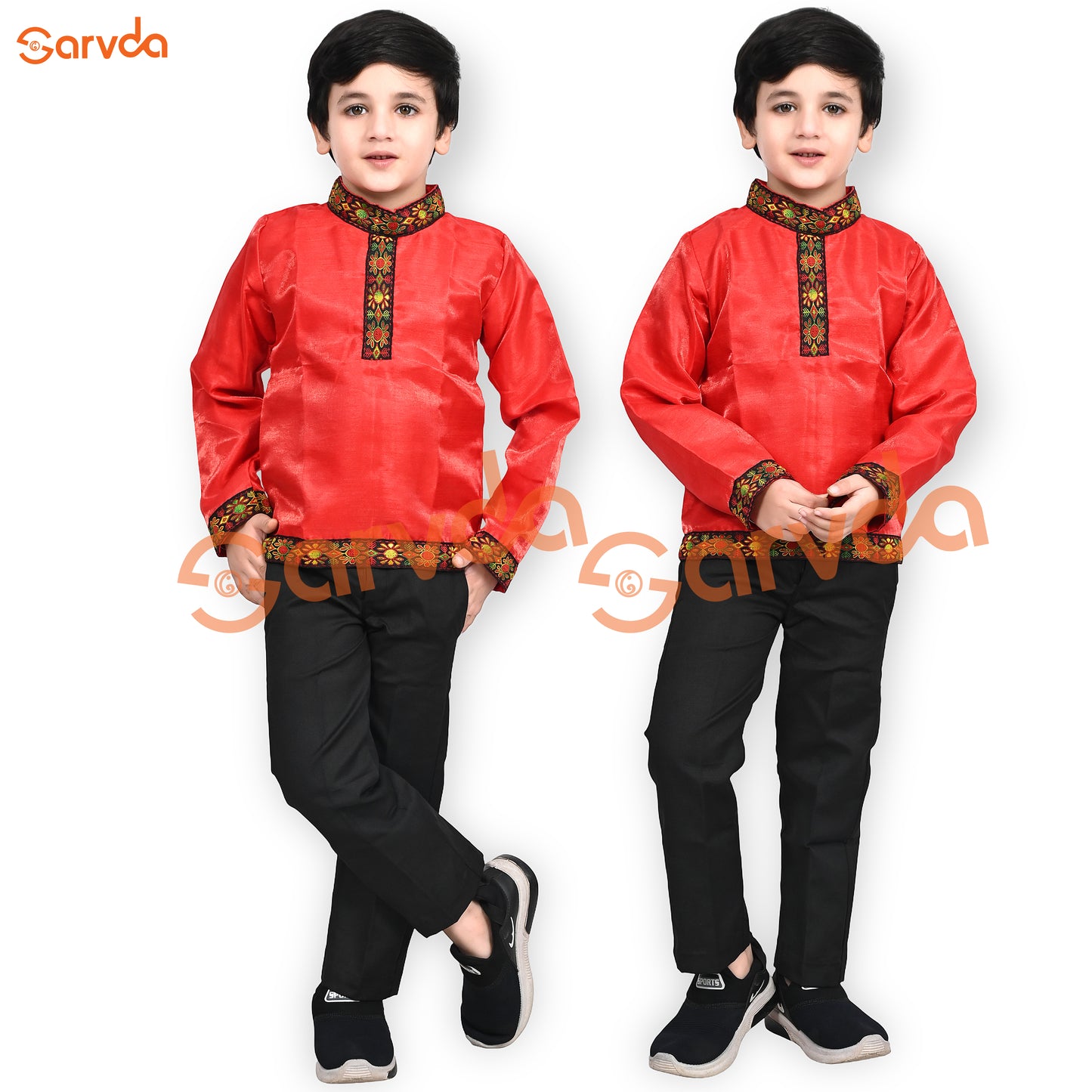 Russian Boy Traditional Shirt for Kids