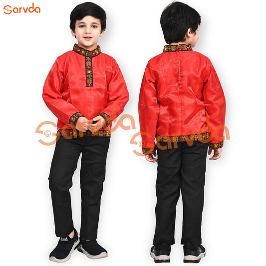 Russian Boy Traditional Shirt for Kids