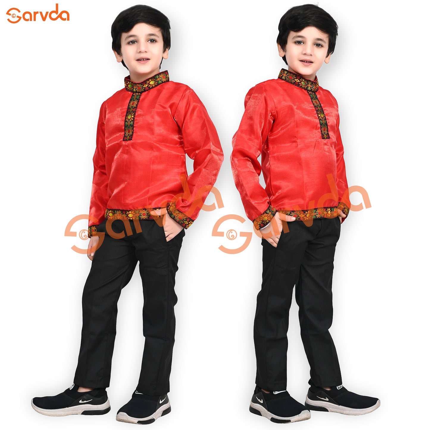 Russian Boy Traditional Shirt for Kids