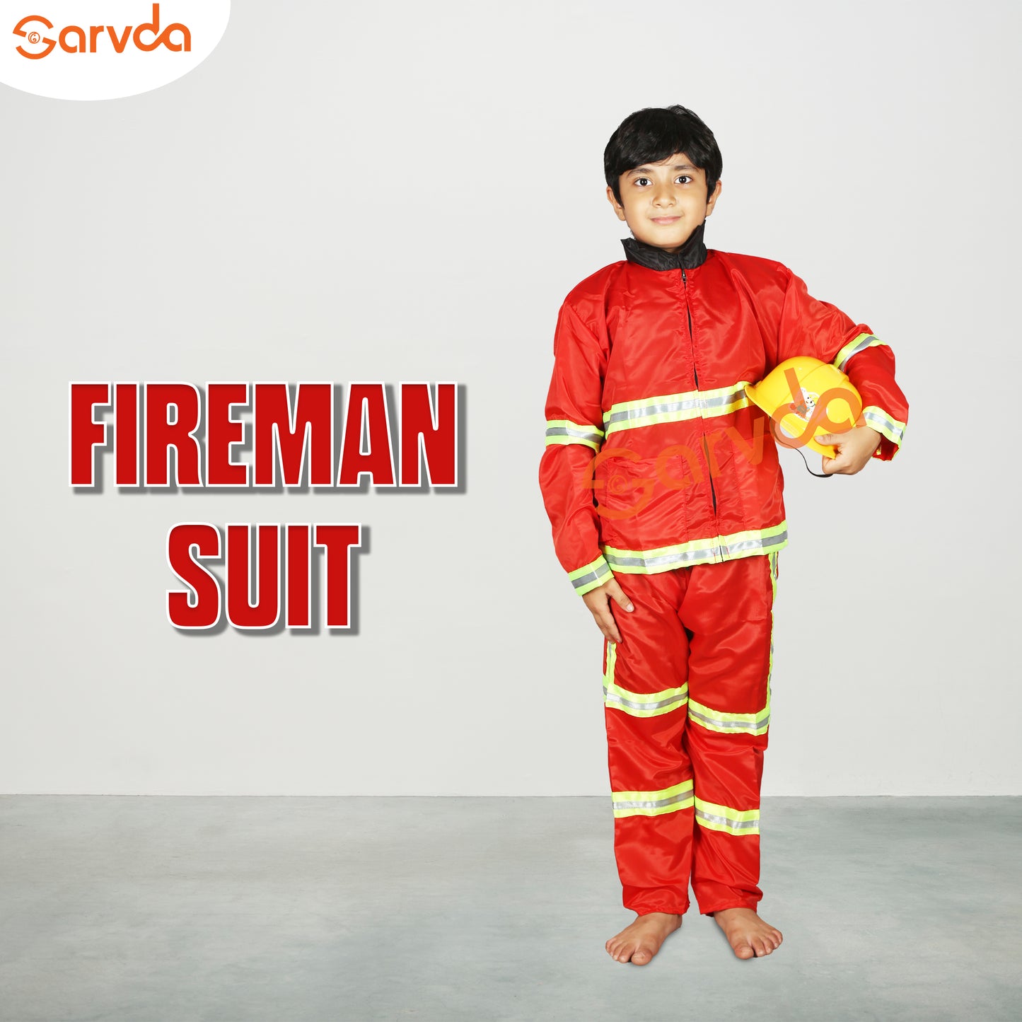 Fireman dress without Helmet