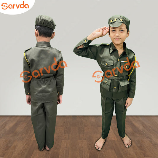 Military Costume- (Subash Chandra Bose)