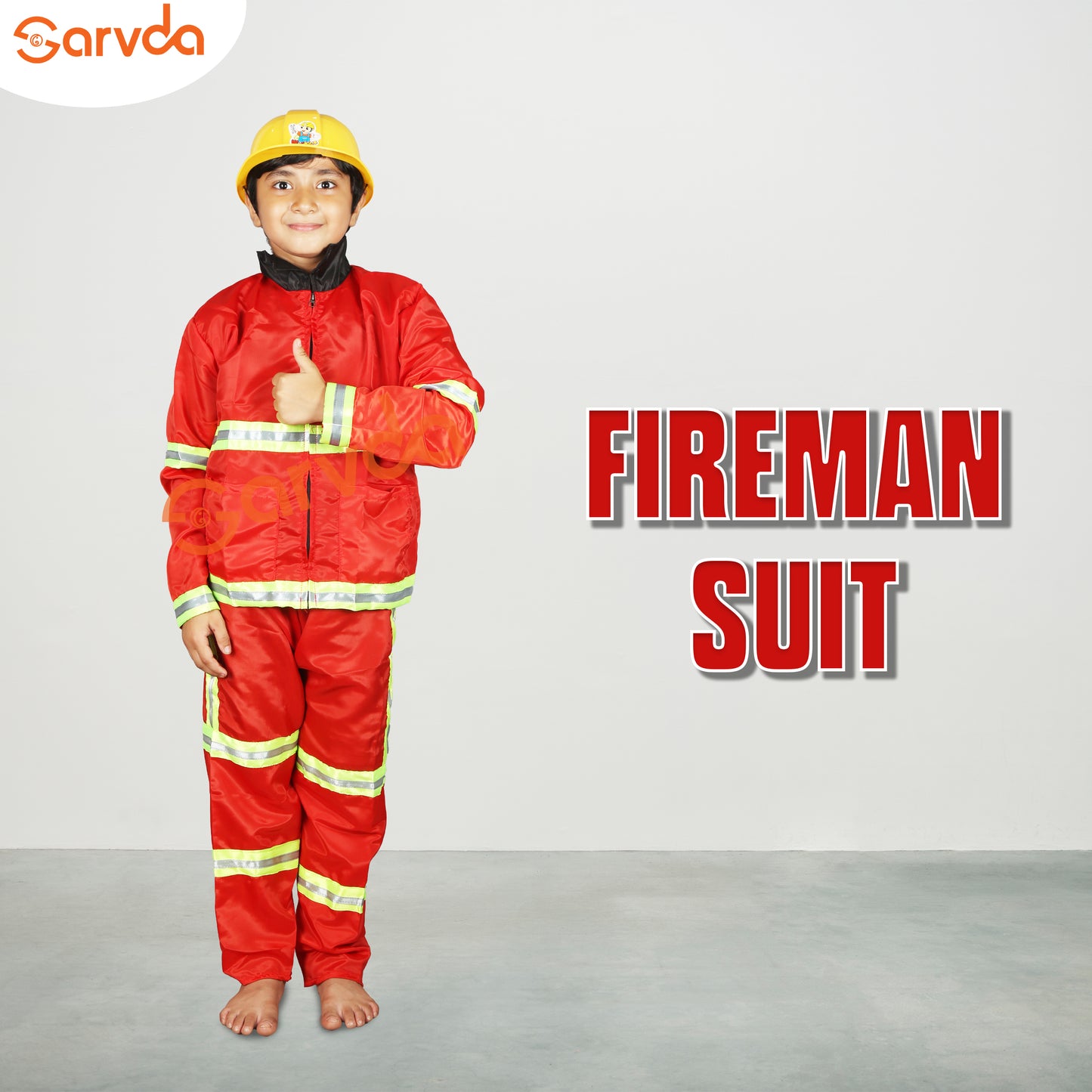 Fireman dress without Helmet