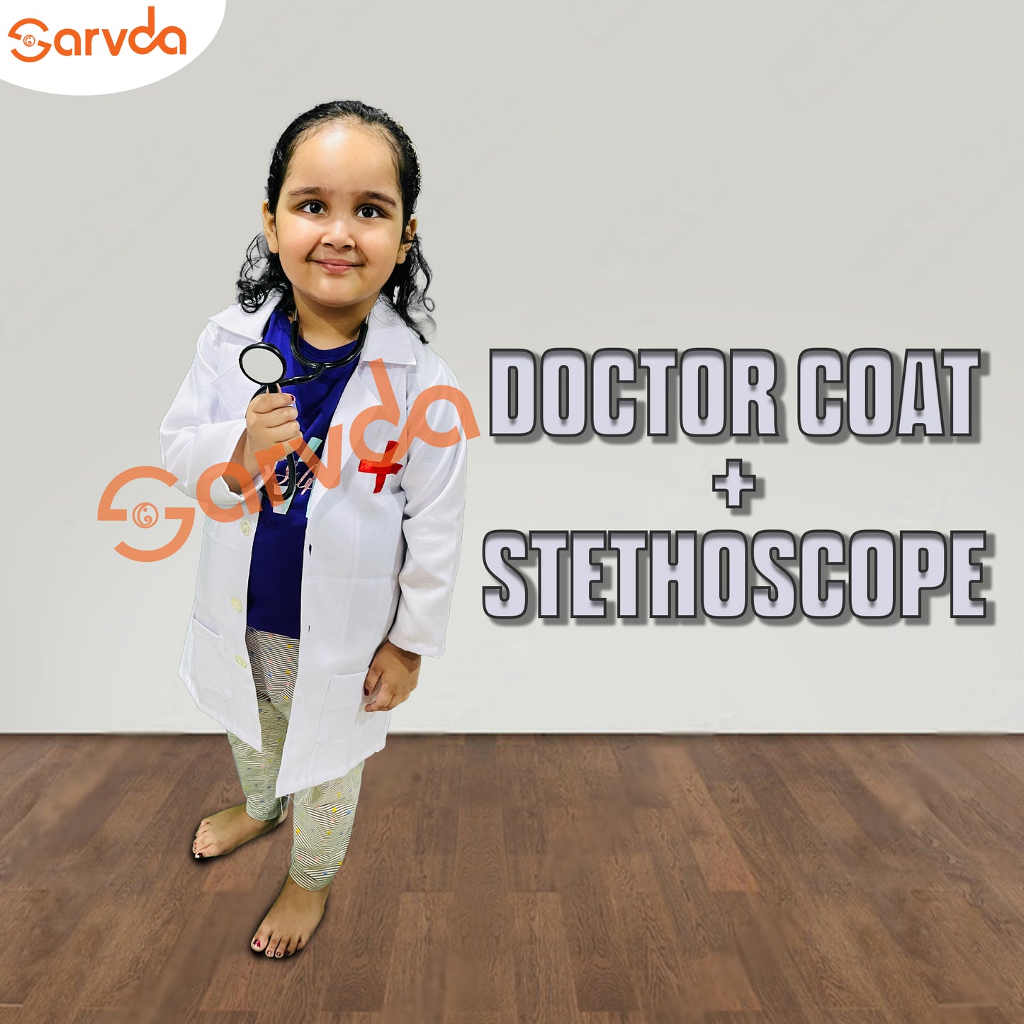 Doctor Coat + Stethoscope
