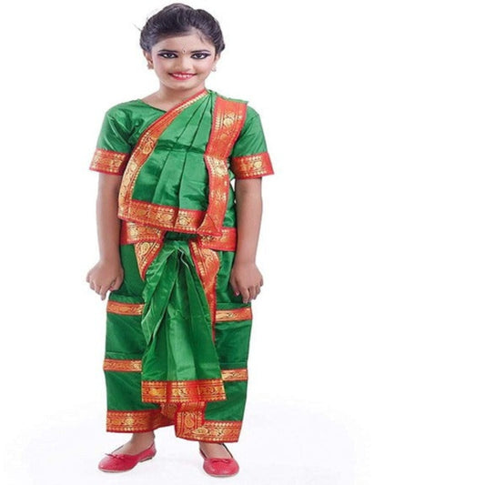 Bharatnatyam Dance Costume- Green