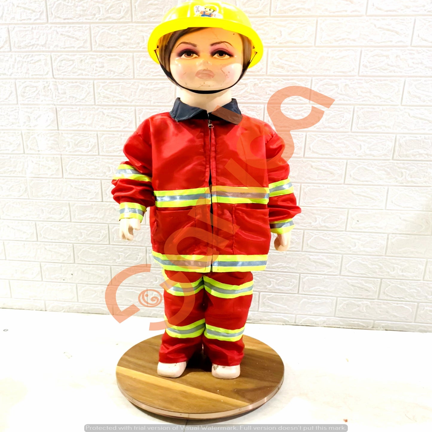 Fireman dress without Helmet