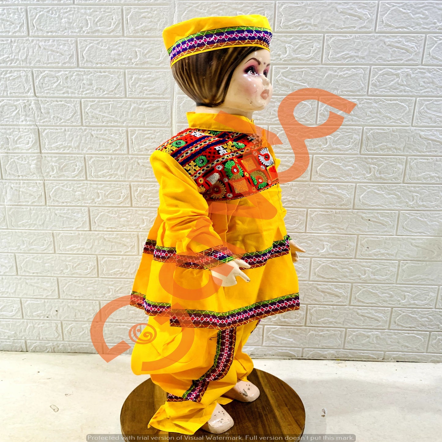 Kediya boys Costume-Yellow