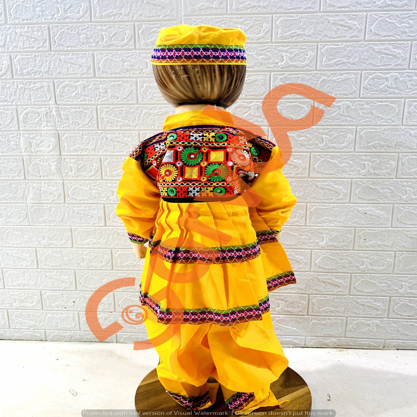 Kediya boys Costume-Yellow