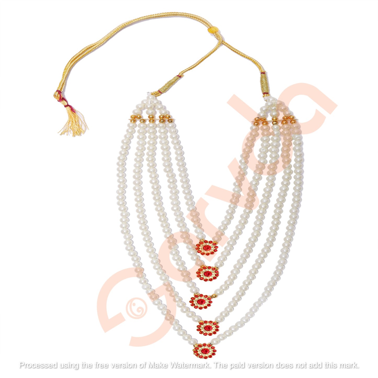 Five layer Mala with pendant