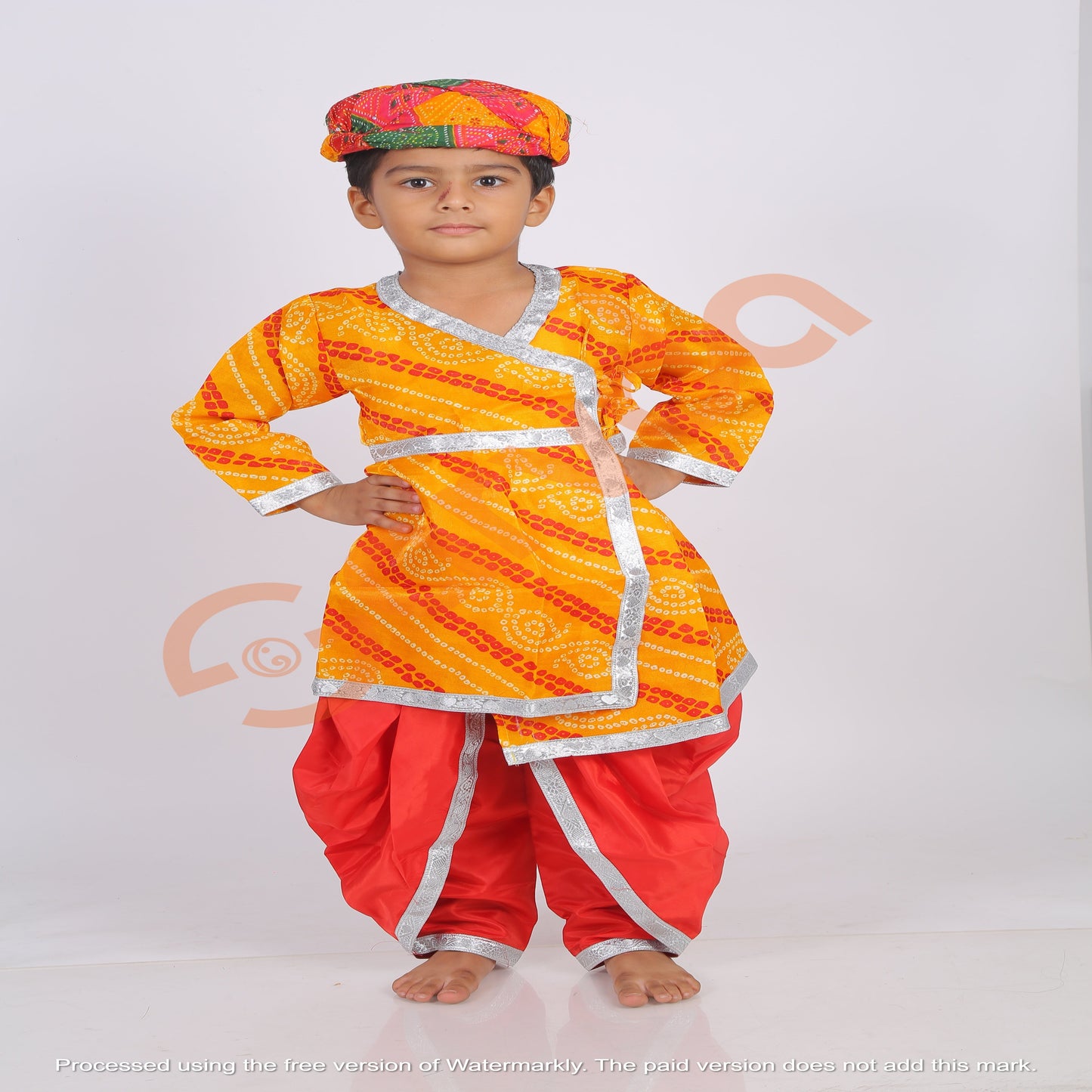 Rajasthani Boy Set without Pagri