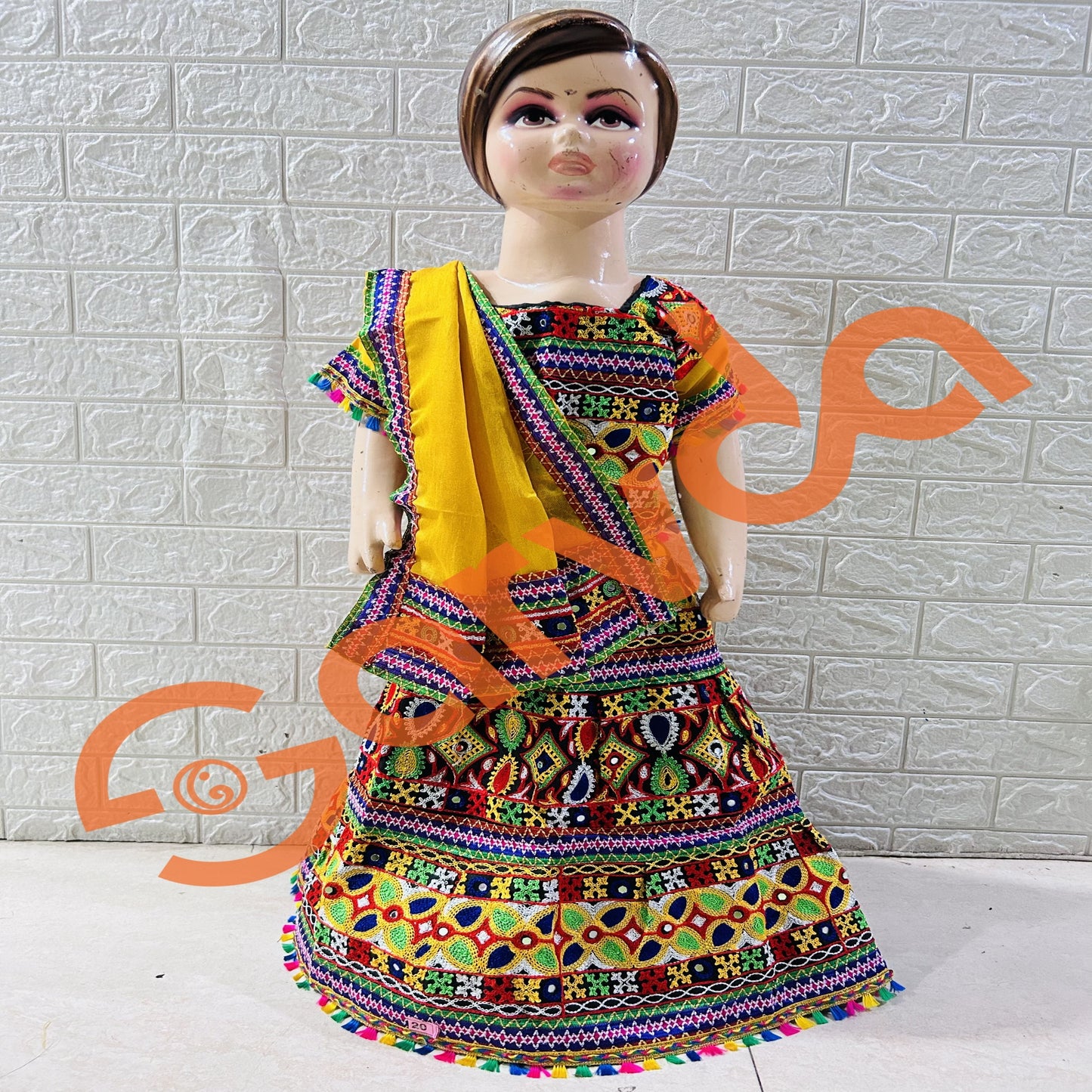 Full Work Chaniya Choli - Multicolour