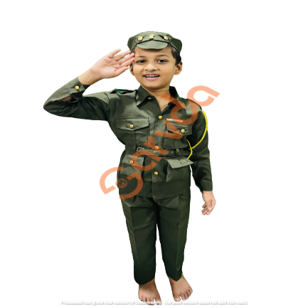 Military Costume- (Subash Chandra Bose)