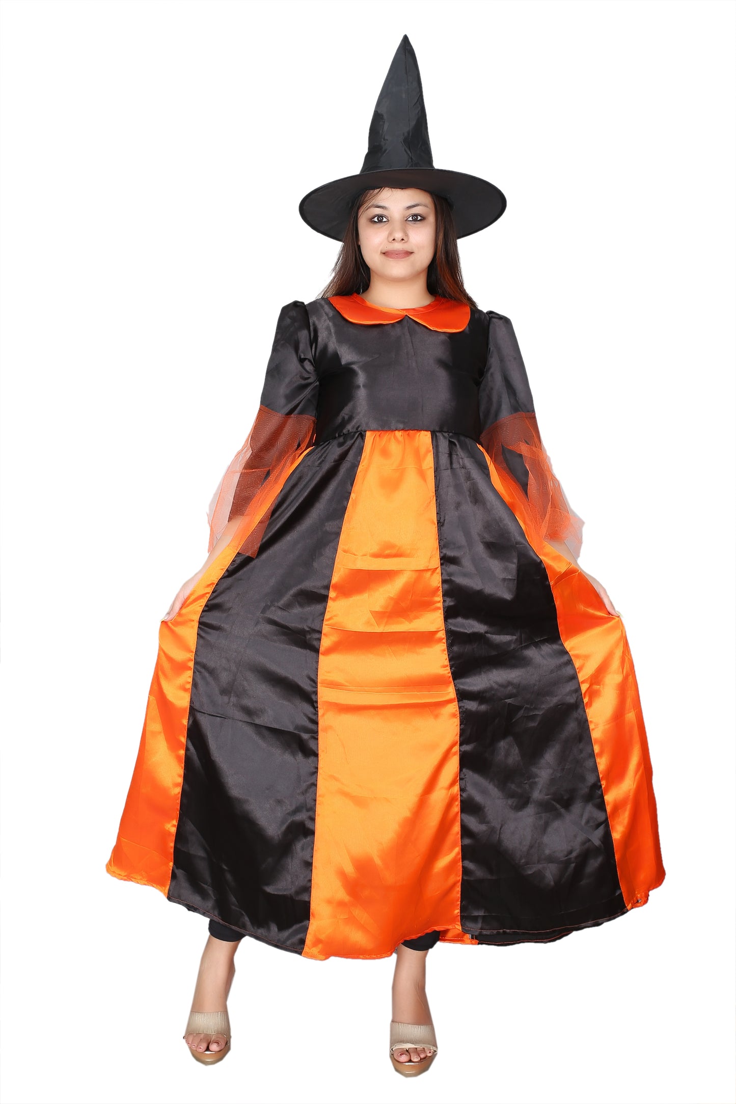 Halloween Gown Silk fabric for women - Adult