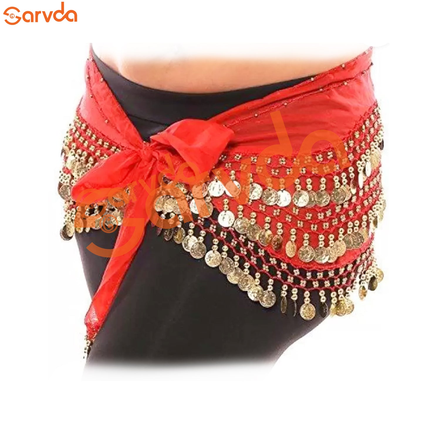 BELLY DANCE BELT Red