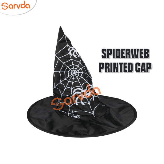 Spiderweb Printed Hat