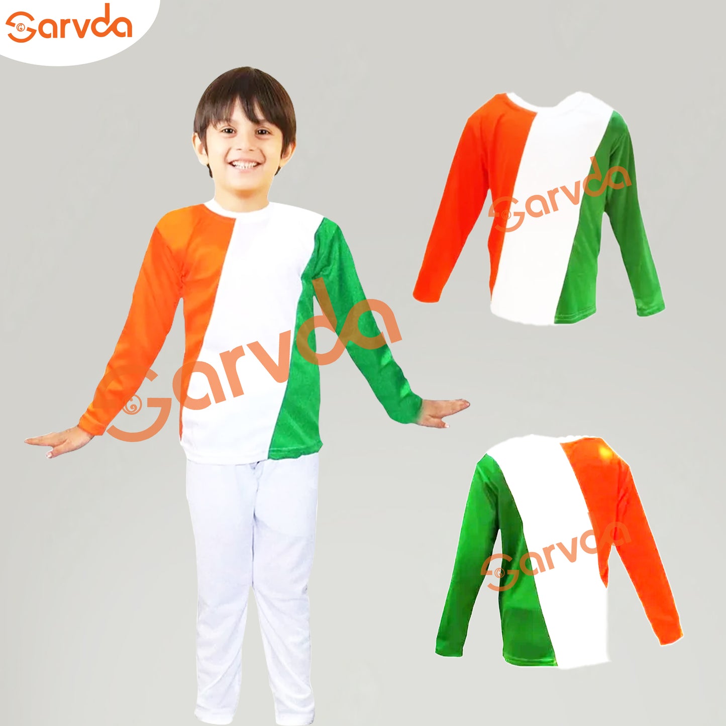 Tricolor Full Tshirt Costume